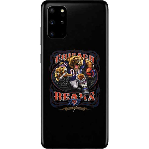 Liquid Blue NFL Chicago Bears Running Back Galaxy S20 Plus Skin